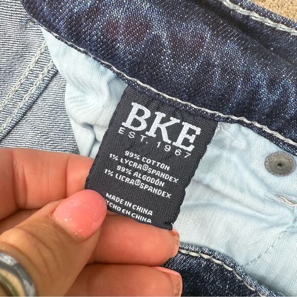 Buckle BKE Alec 27x32 Straight Stretch Blue Jeans ABS5123 - Picture 5 of 9